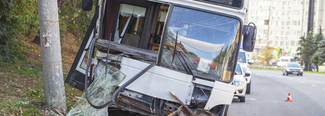 When is a bus accident considered a personal injury?