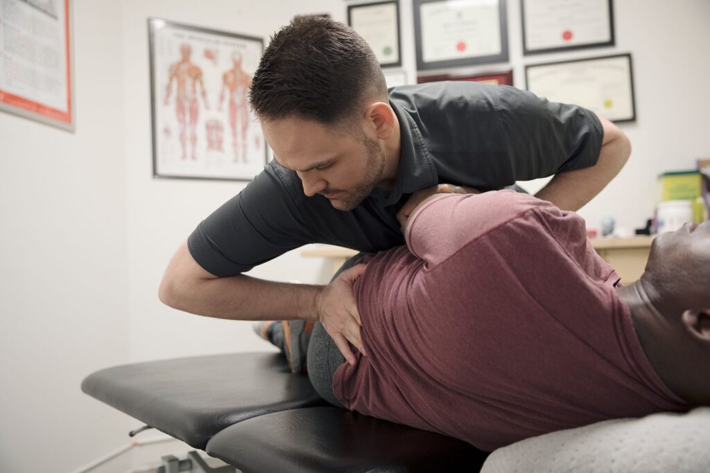 What are chiropractic adjustments?