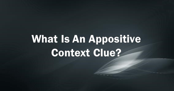 what is an appositive context clue