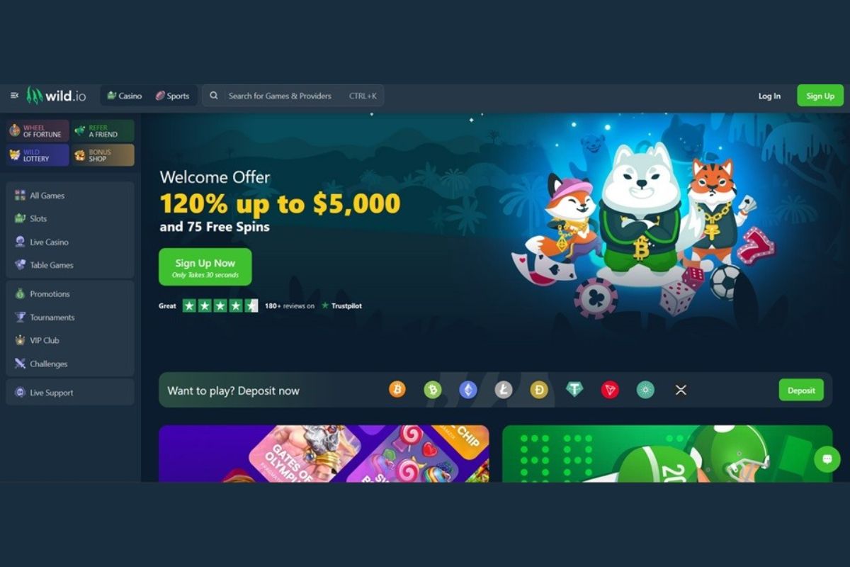 Wild.io (2) онлайн казино