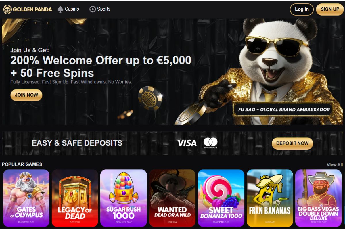 goldenpanda онлайн казино
